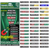 Ultimate Magnetic Toolbox Labels Green Edition