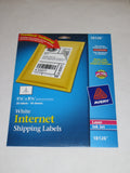 Avery Printable Shipping Labels, 5.5 x 8.5, White, 20 Blank Mailing Labels (18126)