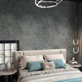 Extra Wide Large Size Blue Concrete Wallpaper Peel and Stick Industrial Cement Wall Paper Matte Thick Gray Vinyl 31.5 1181 3D C