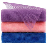 FARMOGA African Exfoliating Net African Bath Sponge African Net Long Net Bath Sponge African Wash Net Shower Body Scrubber Back