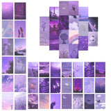 150 Pcs Purple Scrapbook Washi Stickers For Journal Diy Craft Page Decoration Sheet Journaling Aesthetic Sticker