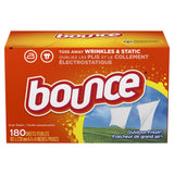 Bounce Fabric Softener Sheets, Outdoor Fresh, 180 Count (Pack of 6)