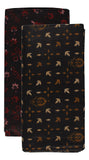 Weavers Villa Papaya Men's Cotton Lungi (Multi-Coloured, 2.10 Meter, Pack of 2)