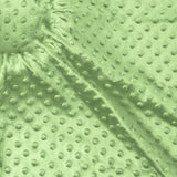 Homiest Minky Dot Fabric by The Yard, 5 Yards x 60 Inch Wide, Sage Green Color, Soft Cuddle Minky Fabric for Baby Blanket, Pillo
