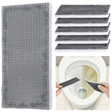 Dingion 6 Pack Toilet Ring Remover Cleaner Pads Scrubbing Screen Household