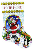 Design Works Crafts Cross Stitch Stocking Kit, Various