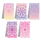 woopme Beautiful Floral Art Mandala Pattern Bookmark Magnetic for Boys Girls Students Kids Note Book Lovers Readers Gift Magneti