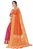 Glory Sarees Womens Banarasi Saree (Glory_109_Orange)