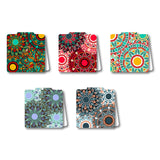 woopme Beautiful Decorative Art Mandala Pattern Magnetic Bookmark for Boys Girls Students Kids Book Lovers Readers Gift Magnetic