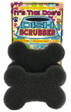 JetzScrubz Pets Scrubz Dog Bone Shape Dish Bowl Scrubber Pad (2)