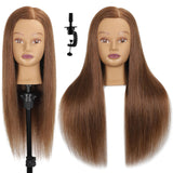 Mannequin Head Human Hair 24 100% Human Hair Mannequin Head