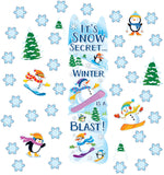 WINTER ALLINONE DOOR DECOR KITS