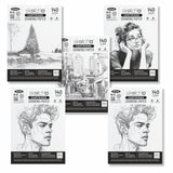 Anupam Artists Sketching & Drawing Paper 140 Gsm A3 Pack Of 10 For Sketching & Drawing With Pencil, Charcoal, Graphite, Chalk, O