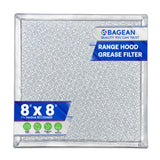Bagean Stove Hood Vent Filter 8x8 Inch BCC024600 Fits Ventline Range Hood