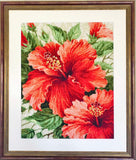 Riolis Cross Stitch, Hibiscus (10 Count)
