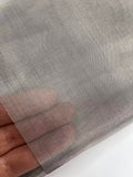MSJSZP 60 Mesh 304 Stainless Steel Wire Mesh, 11.8x78.7 0.11mm Ultra Thin Wire Grid, Rustproof Fine Woven Metal Screen for Filtr