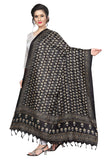 Gosriki Women'S Cotton Dupatta (Anni D1 Black_Black_Free Size),Black,,B07R5TLY8X