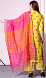 Anni Designer Women'S Cotton Straight Kurta With Palazzo & Dupatta (Sab110_Xxl_Maroon_Xx-Large),Maroon,2XL,Cotton,Straight,