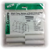 Snap Clamps for 1/2Inch EMT, White, Pack of 10