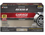 RustOleum 293517 Rocksolid Polycuramine Garage Floor Coating, 2.5 Car Kit, Mocha