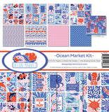 Reminisce Ocean Market Scrapbook Collection Kit