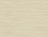 Kenneth James 2765BW40908 Bondi Light Grey Grasscloth Texture Wallpaper, Beige