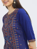 Ketch Women'S Polyester Regular Fashion Vest (Khku000110_Blue Blue Xl