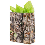 Havercamp Next Camo Party Gift Bag | 1 Count | Great for Hunter Themed Party, Camouflage Motif, Birthday Event, Graduation Party