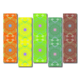 woopme Art Mandala Pattern Printed Bookmark Magnetic for Books Boys Girls Students Kids Book Lovers Readers Gift Magnetic Page C