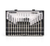 STEELMAN Precision Steel Shaft 16Piece Screwdriver Set, Variety of Slotted/Phillips/Hex/Nut Driver Sizes, SwivelHead