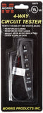 Morris 59070 4 Way Circuit Tester, 110220277460V AC/DC