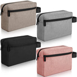 4 Pcs Toiletry Bag Water Resistant Shaving Toiletry Travel Cosmetic Bag for Men Portable Storage for Women Makeup Pouch Organize