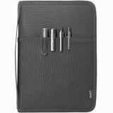 Diodrio A5 Zipper Journal Notebook Cover With Ykk Zipper For A5 Moleskine Cahier Leuchtturm Planners Sketchbook, Water Resistant