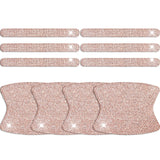 Frienda 10 Pieces Bling Car Accessories for Women Bling Car Door Handle Protector Door Handle Covers for Car Rhinestone Car Bowl