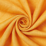 Anya 3.7 oz Handkerchief Linen 60 Hypoallergenic Fabric by The Yard (Mustard, 1 Yard)