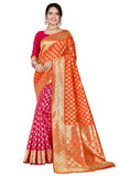 Glory Sarees Womens Banarasi Saree (Glory_109_Orange)