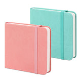2 Pack Pocket Blank Notebook 4x4 Unlined Journal Hardcover Small Sketchbook