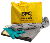 Brady SPC SKAPP Allwik Universal Economy Portable Spill Kit 107795, Yellow