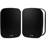 Dayton Audio IO65XTB 6-1/2 IP66 70/100V 8 ohm Indoor/Outdoor 2-Way Speaker Pair w/Radiator Black