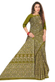 Tamaira Fashion Womens Plain Weave Pure Cotton Saree Without Blouse Piece(2336_Green)