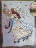 Gold Petite Twilight Angel Counted Cross Stitch Kit5x7 16 Count