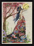 Design Works Crafts Queen of Silk, 16 x 22 Counted Cross Stitch Kit, Multicolour