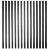 Myard 32-1/4 Inches Grooved Traditional Rectangle Aluminum Deck Balusters Furniture with Screws for Wood Composite Facemount Rai