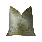 Plutus Brands Plutus Hidden World Gold Handmade Throw Pillow, 26 X 26
