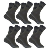 Pinkit MenS Organic Cotton Indian Army Full Length Calf Socks (Mehndi, Free Size) Pack Of 6 Pairs
