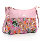 Adisa Women'S Girls Embroided Sling Bag (Sl5152-Pin),Pink,,B0F2GL1NW3