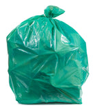 Plasticplace 12-16 Gallon Trash Bags 1.0 Mil Green Garbage Can Liners 24x 31(250 Count)