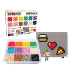 Pix Brix Pixel Art kit Puzzle Bricks - 6,000 Piece Pixel Art Container, 12 Color Medium Palette - Interlocking Building Bricks,