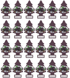 LITTLE TREES Car Air Freshener | Hanging Paper Tree for Home or Car | Blackberry Clove | Pack of 24