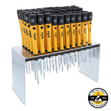Wiha Master Technicians ESD Safe PicoFinish Precision Screwdriver Bench Top Set (50 Piece)